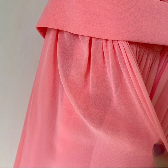 NWT DESSY Collection salmon / ginger pink prom dress / evening gown - Picture 11 of 14